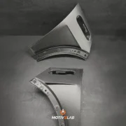 Parafanghi anteriori ventilati in carbonio MINI R50 / R52 / R53