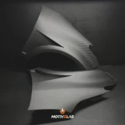 Parafanghi anteriori ventilati in carbonio GR Yaris MK1/MK2