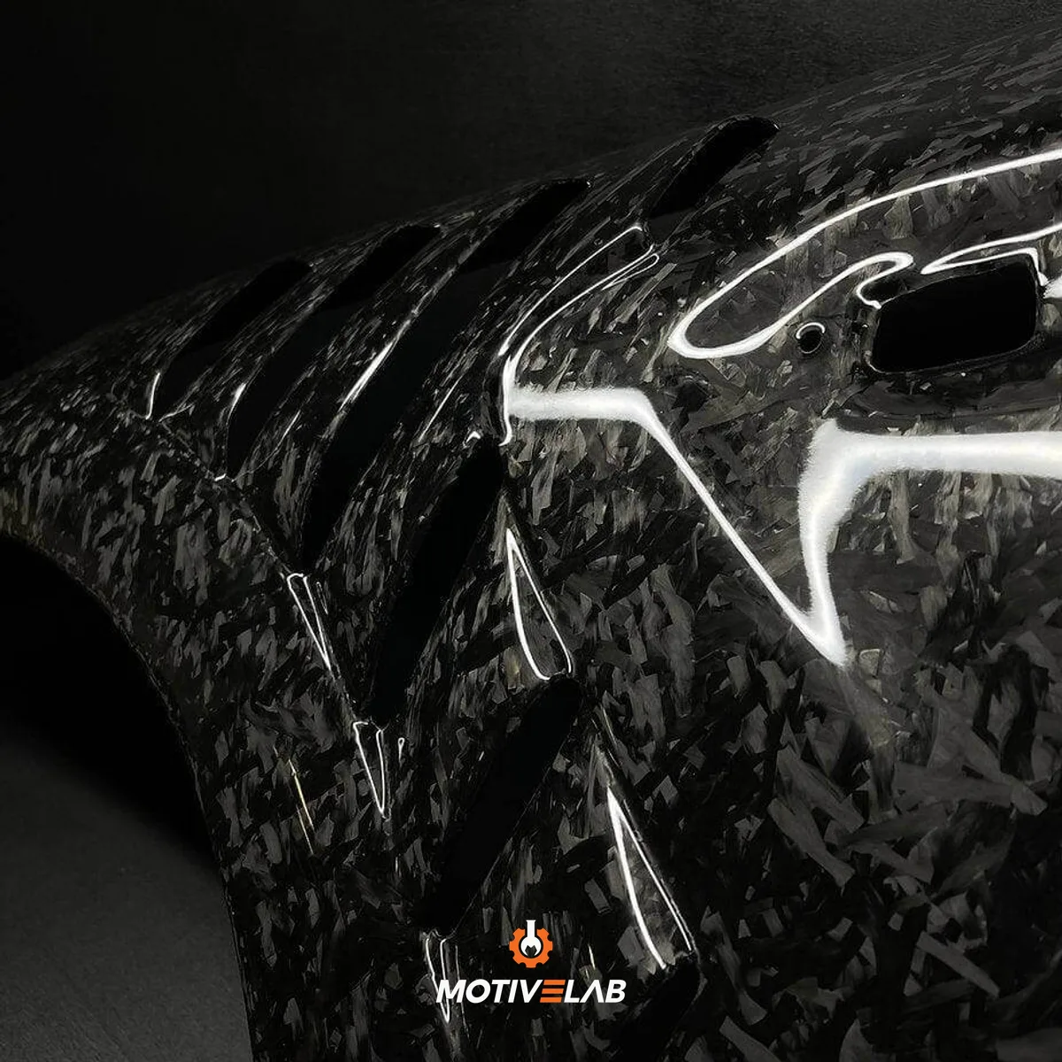 Parafanghi anteriori ventilati in carbonio forgiato BMW F87 M2 e M2C
