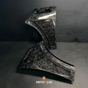 Ventilated front mudguards in forged carbon fibre for the MINI R50 / R52 / R53