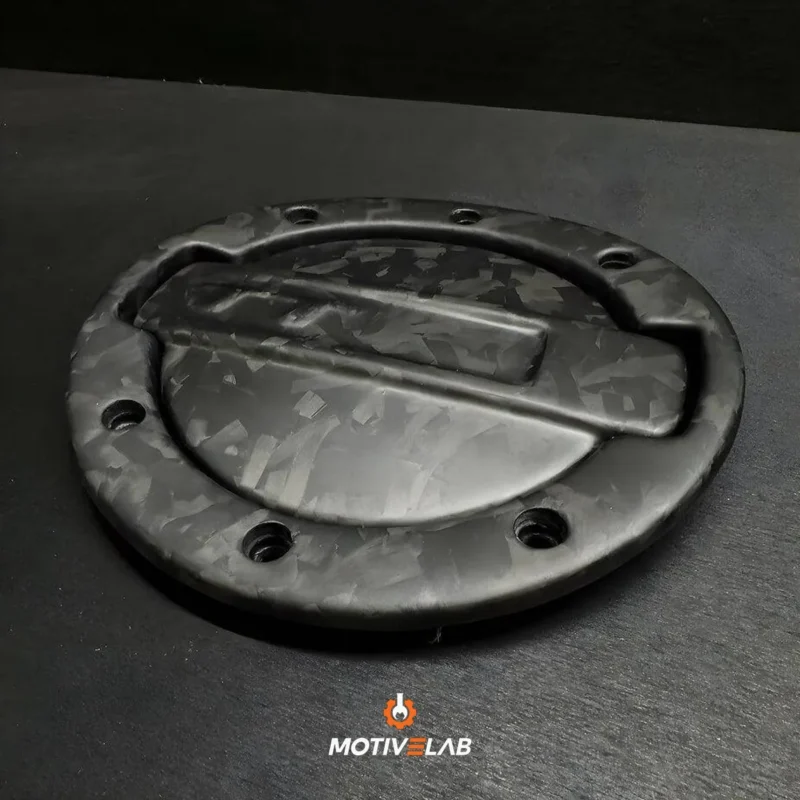 Forged carbon fibre fuel cap for the Audi TT / TTS / TT RS 8S MK3