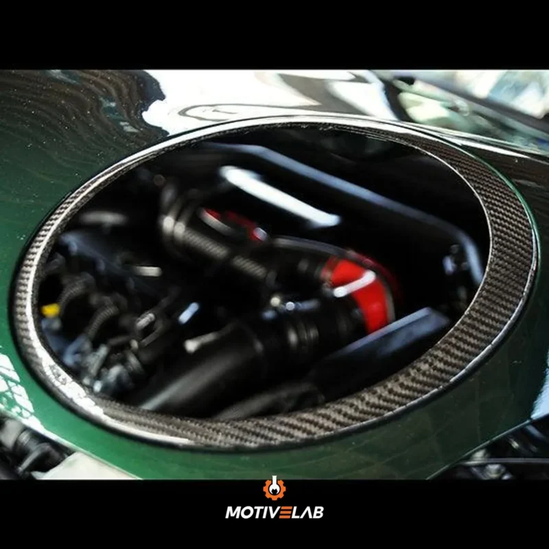 Modanatura fari anteriori in carbonio MINI R55 / R56 / R57 / R58 / R59