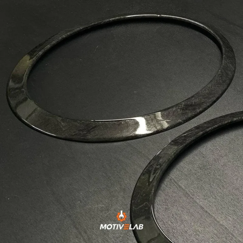 Forged carbon headlight trims for MINI F55 / F56 / F57 / GP3