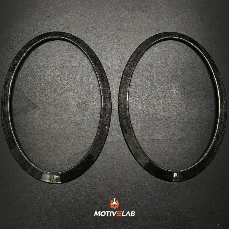 Forged carbon headlight trims for MINI F55 / F56 / F57 / GP3