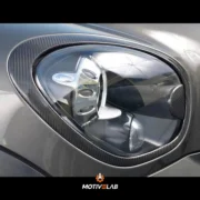 Carbon headlamp trims for the MINI R60 Countryman / R61 Paceman