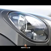 Carbon headlamp trims for the MINI R60 Countryman / R61 Paceman