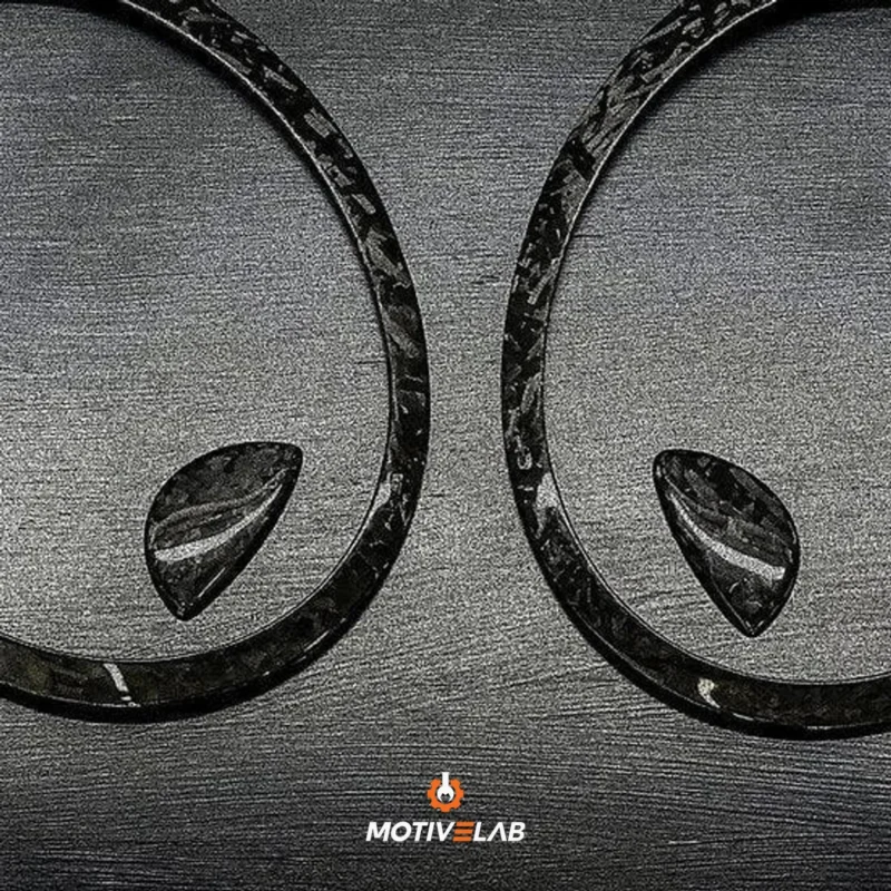 Forged carbon headlight trim for MINI R55 / R56 / R57 / R58 / R59