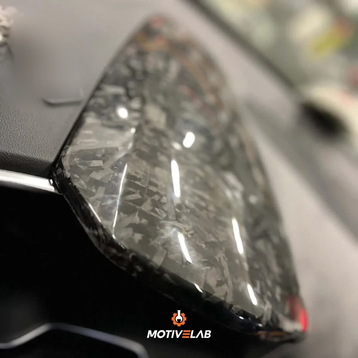 Copertura superiore del cruscotto in carbonio forgiato Audi TT / TTS / TT RS MK3
