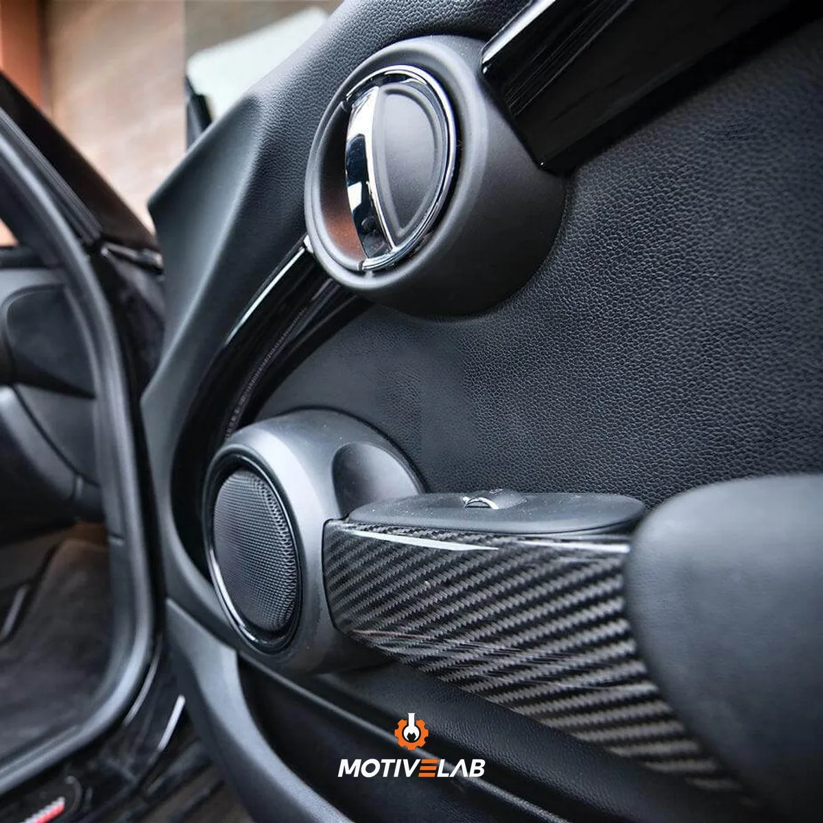 Maniglie interne delle porte in carbonio MINI F55 / F56 / F57 / GP3