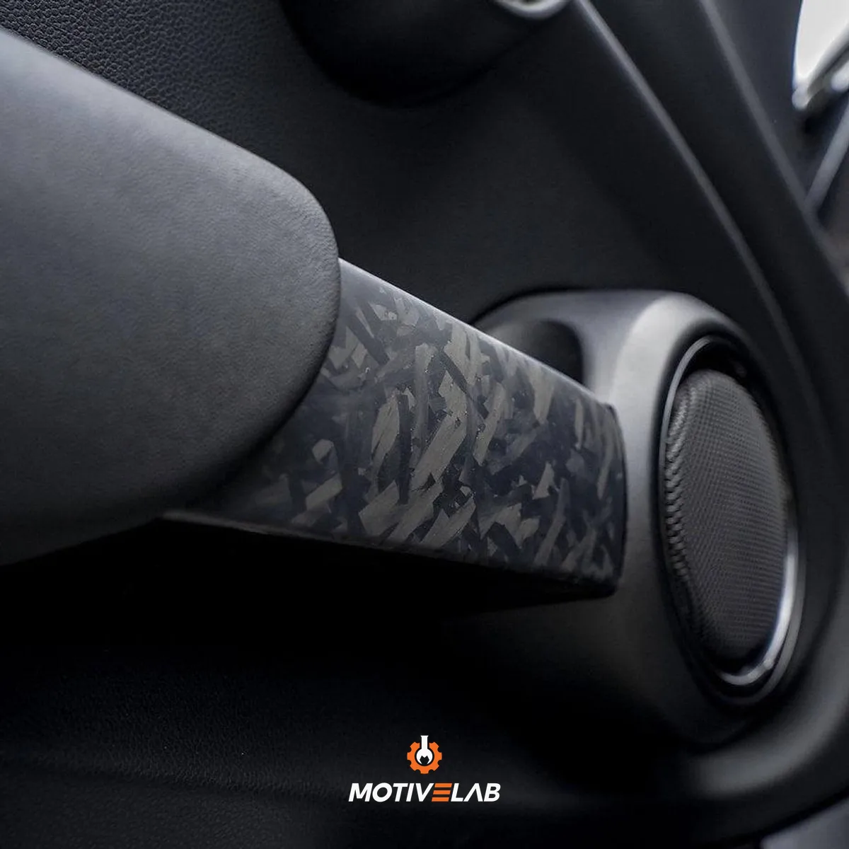 Maniglie interne delle porte in carbonio forgiato MINI F55 / F56 / F57 / GP3