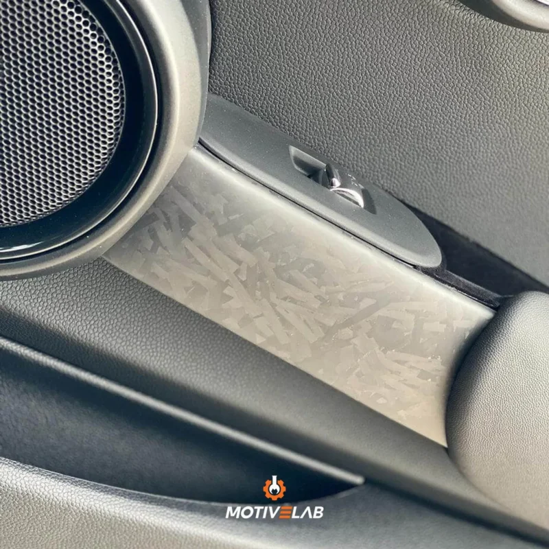 MINI F55 / F56 / F57 / GP3 forged carbon interior door handles