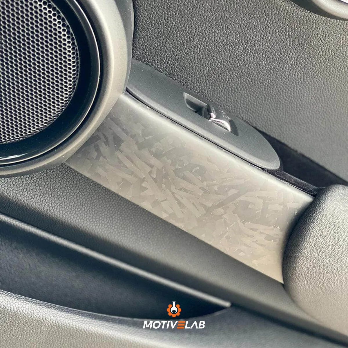 Maniglie interne delle porte in carbonio forgiato MINI F55 / F56 / F57 / GP3