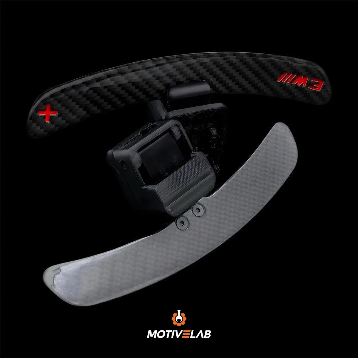 Paddle magnetici in carbonio BMW
