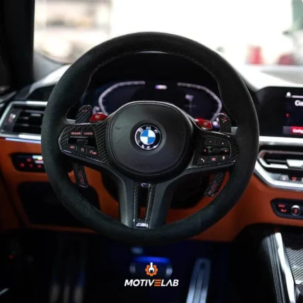 BMW carbon fibre magnetic paddle shifters