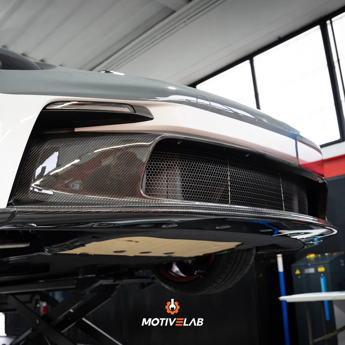 Paraurti anteriore in carbonio Porsche 911 GT3 RS 992
