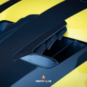 Prese d'aria sul cofano con alette in carbonio Porsche 911 GT3 RS 992