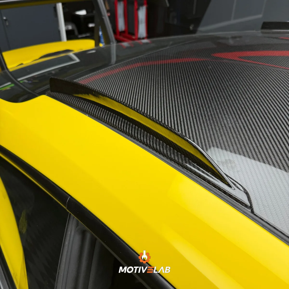 Alette sul tetto in carbonio Porsche 911 GT3 RS 992