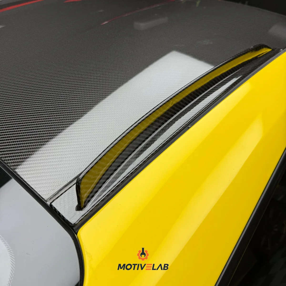 Alette sul tetto in carbonio Porsche 911 GT3 RS 992