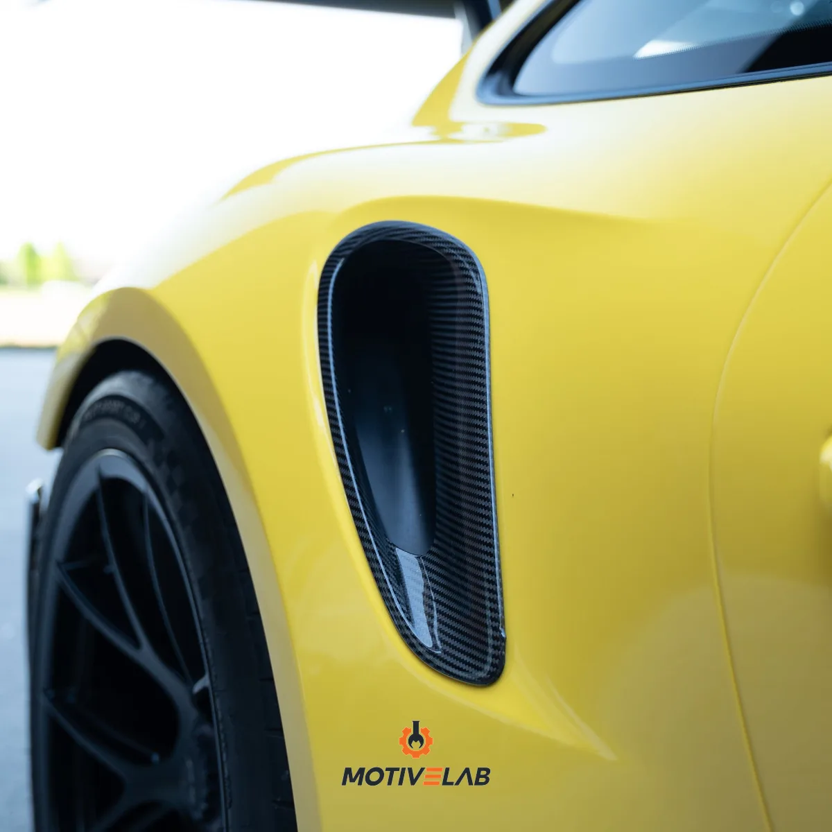 Prese d'aria laterali in carbonio Porsche 911 GT3 RS 992