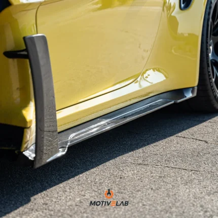 Side Skirts with Carbon Fibre Struts for the Porsche 911 GT3 RS 992
