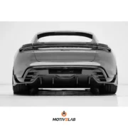 Diffusore posteriore in carbonio Porsche Taycan