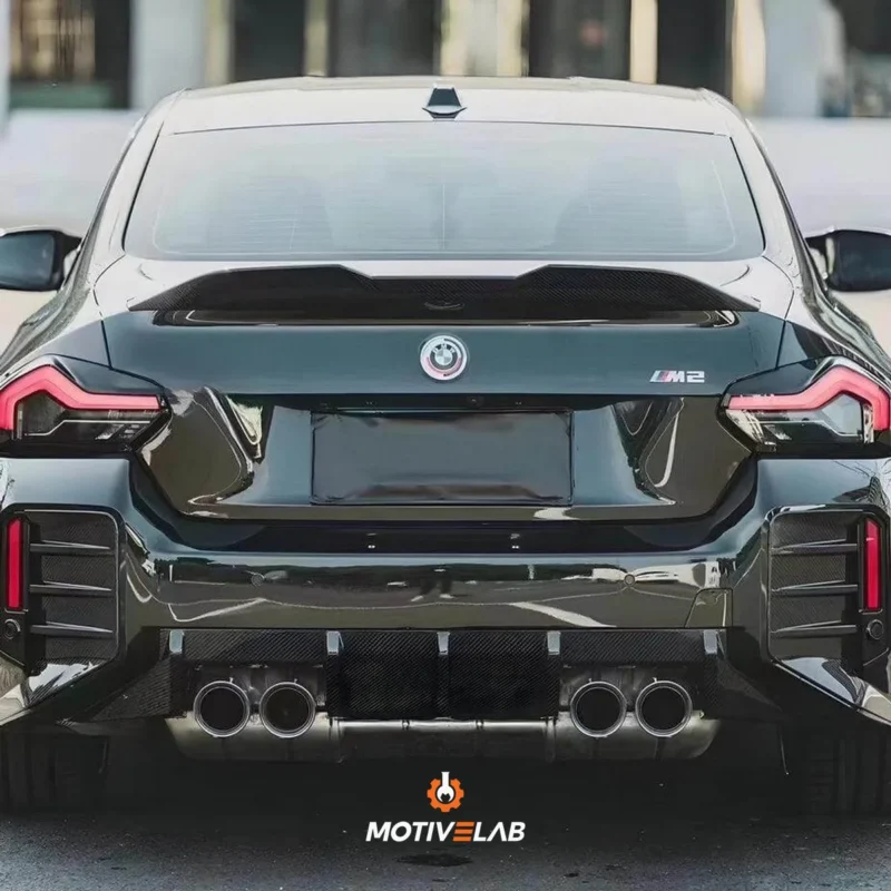 BMW M2 G87 carbon fibre rear diffuser