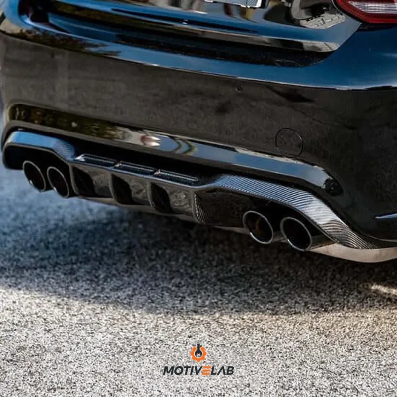 Estrattore diffusore posteriore in carbonio BMW F87 M2 e M2C