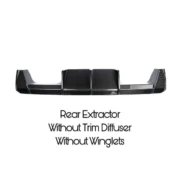 Estrattore posteriore in carbonio BMW M3 G80 G81/M4 G82 G83