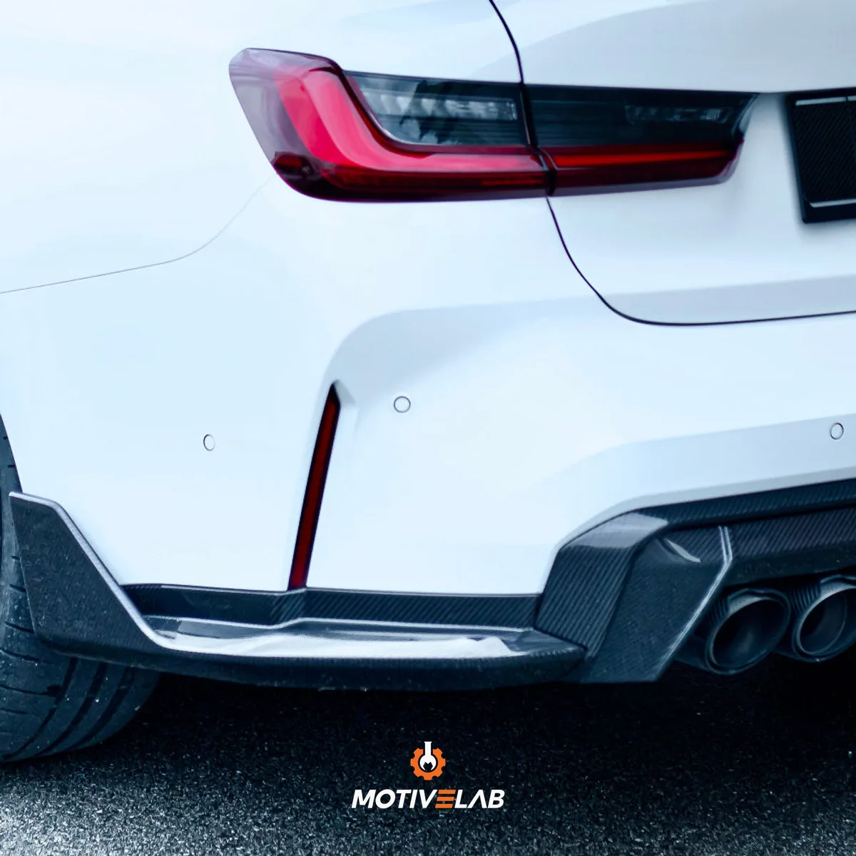Alette/Parafanghi Posteriori in carbonio BMW M3 G80 G81/M4 G82 G83