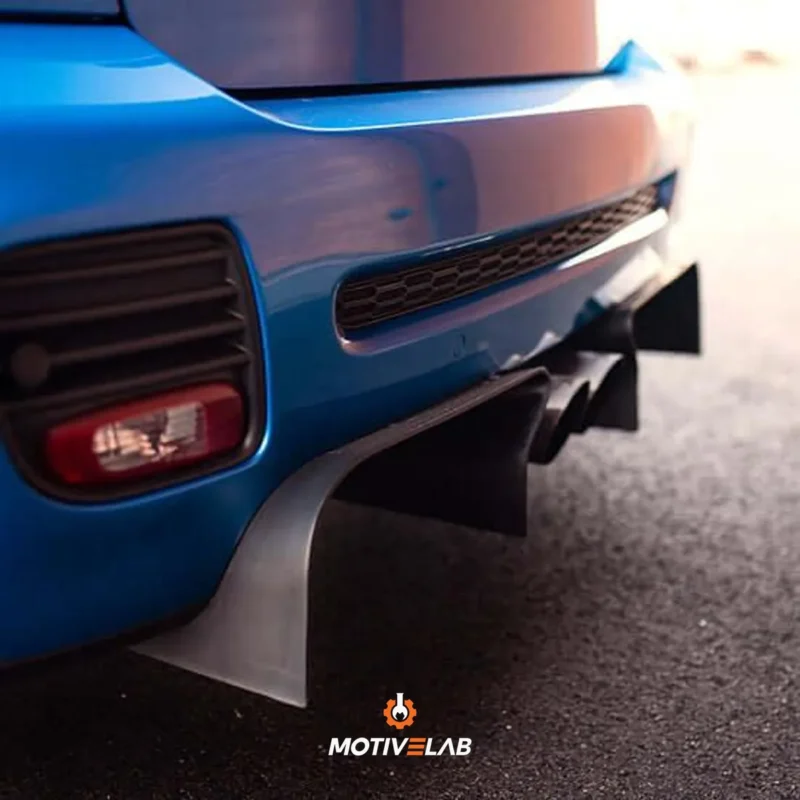 MINI R50 / R52 / R53 / R56 / R57 / R58 / R59 carbon fibre rear exhaust