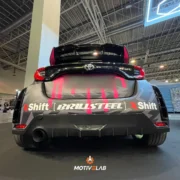 Diffusore posteriore in carbonio GR Yaris MK1