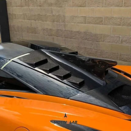 McLaren 720S carbon-fibre rear shark fin