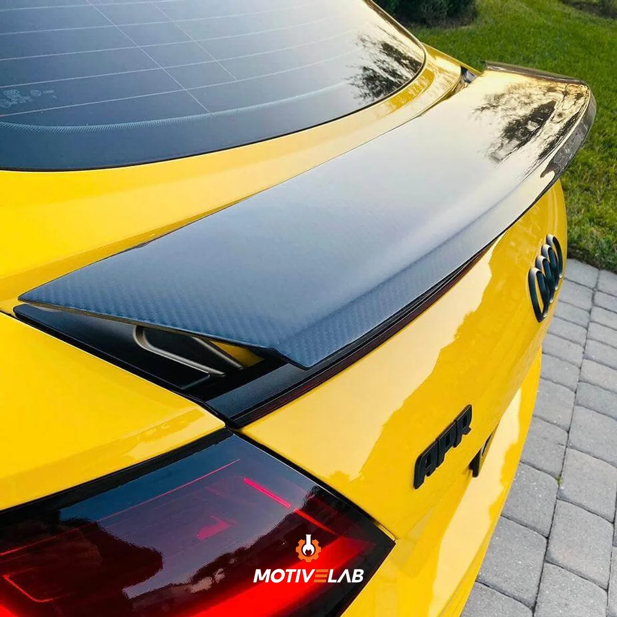 Spoiler posteriore OEM in carbonio Audi TT / TTS / TT RS 8S MK3