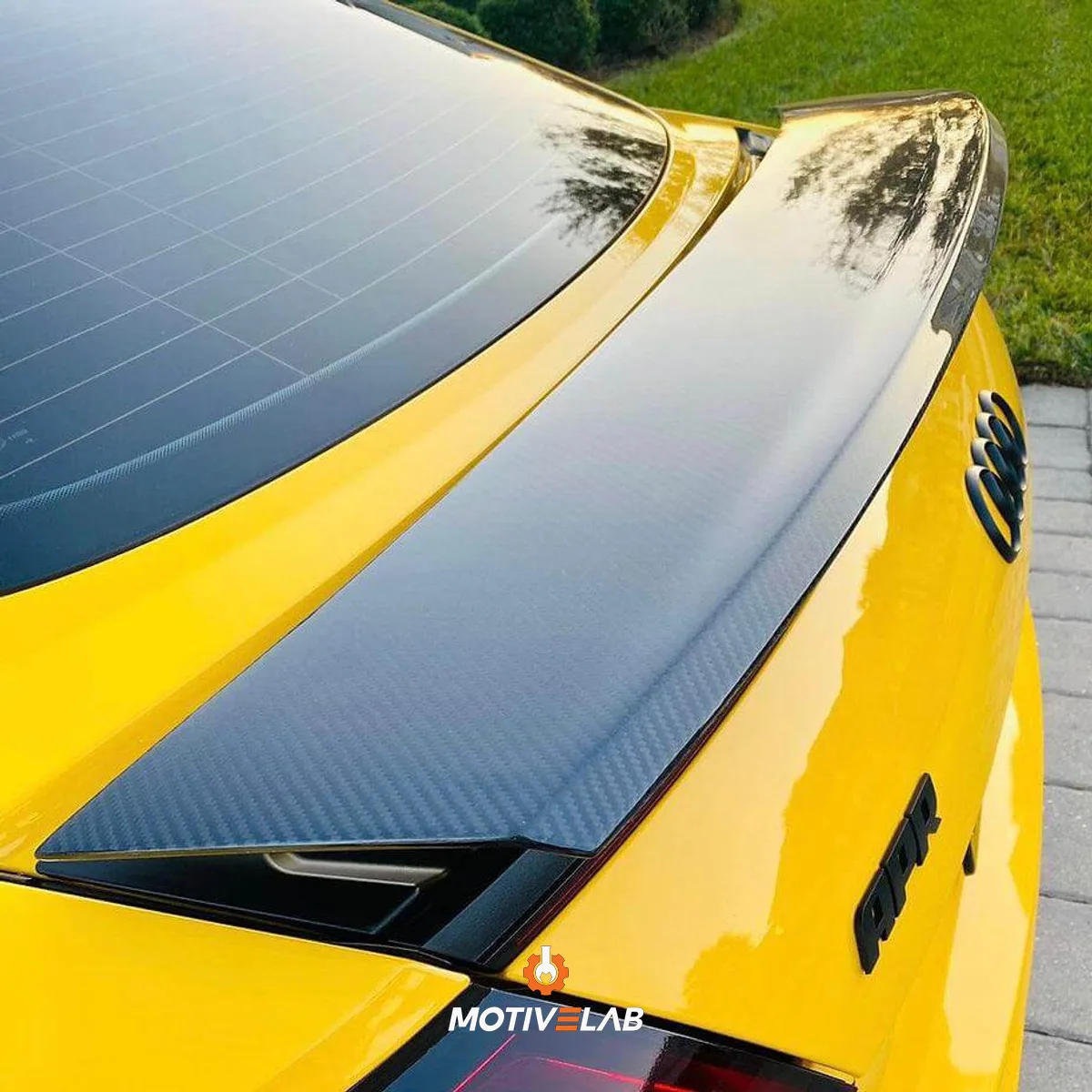 Spoiler posteriore OEM in carbonio Audi TT / TTS / TT RS 8S MK3