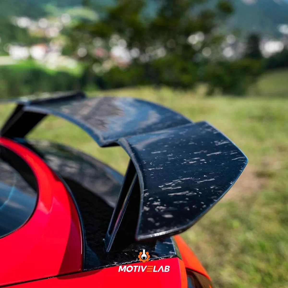 Spoiler posteriore OEM in carbonio forgiato Audi TT / TTS / TT RS 8