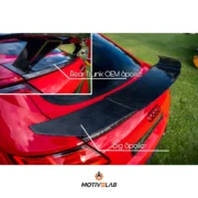 Spoiler posteriore OEM in carbonio forgiato Audi TT / TTS / TT RS 8