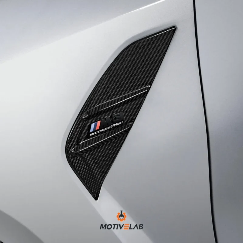 BMW M3 G80/G81 carbon fibre side badges