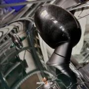 Carbon-fibre wing mirror caps for MINI R55 / R56 / R57 / R58 / R59 / R60 / R61
