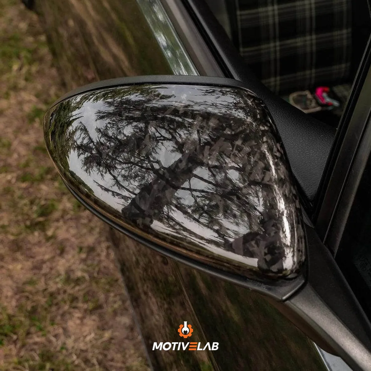 Calotte Specchietti in carbonio forgiato Golf 7/7.5
