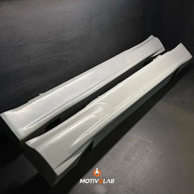 GP1 fibreglass side skirts for MINI R50, R53 and R56