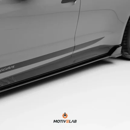 Minigonne laterali in carbonio Porsche Taycan