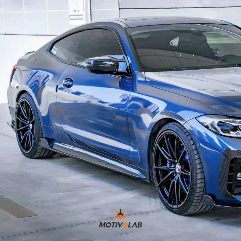 BMW 4 Series G22/G23 430i and M440i carbon fibre side skirts