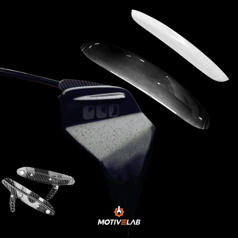 Spoiler body kit Spoiler, kit regolabile e copertura in carbonio MINI R & F