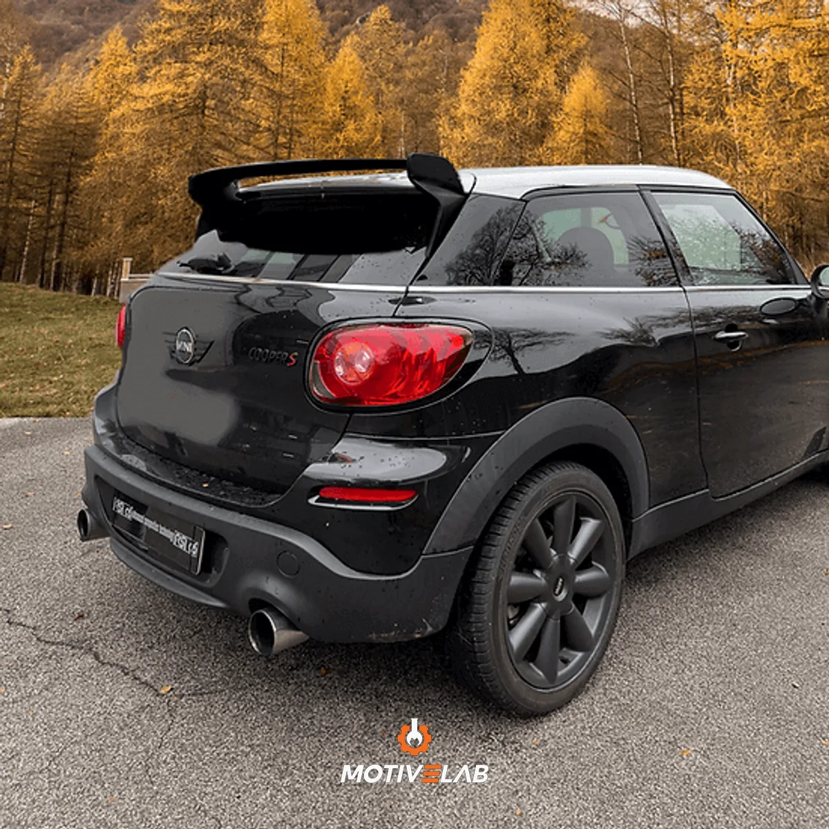 Spoiler GP Style o versioni in carbonio forgiato in carbonio forgiato MINI R61 Paceman
