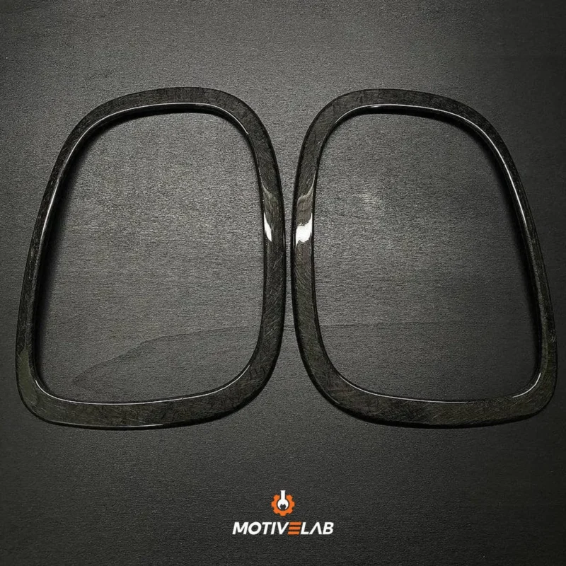 Forged carbon rear light trim for MINI F55 / F56 / F57 / GP3