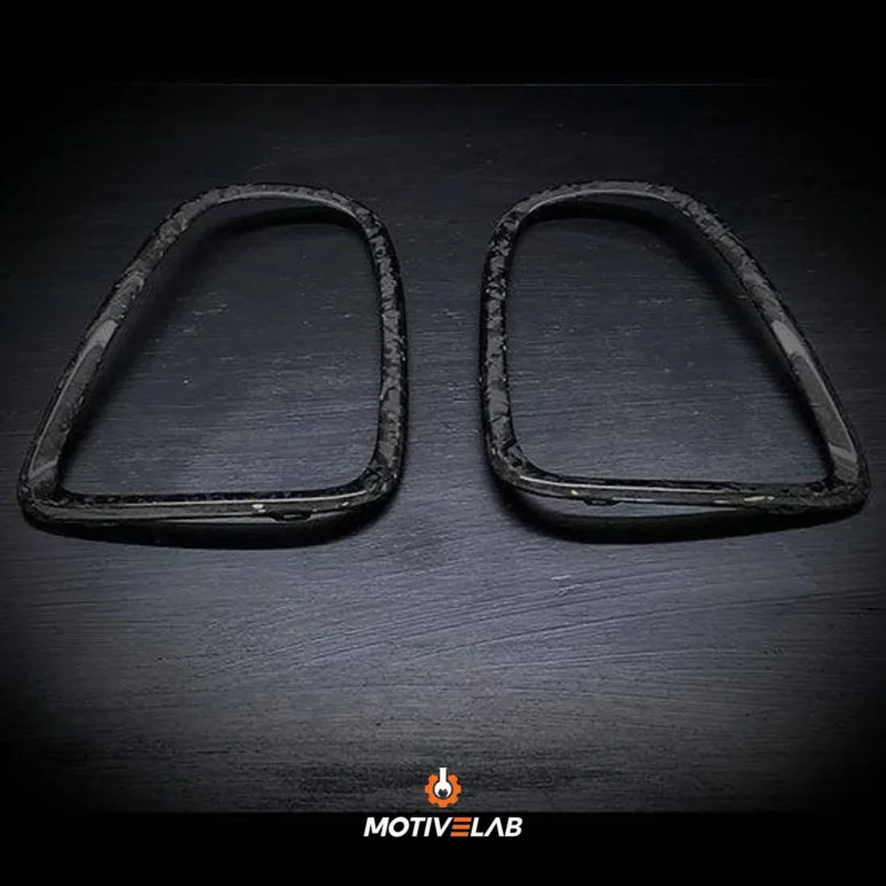 Forged carbon fibre rear light trim for MINI R56 / R57 / R58 / R59