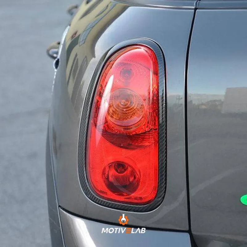MINI R60 Countryman carbon fibre rear light trims