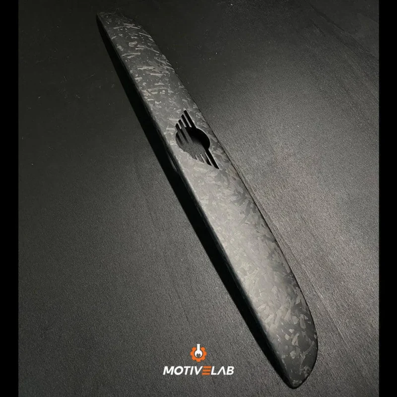Forged carbon fibre boot handle for MINI F55 / F56 / F57 / GP3 / LCI