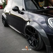 Passaruota larghi pre-impregnata in carbonio MINI F56 / F57 / GP3