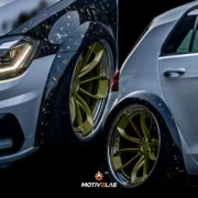Kit carrozzeria largo con parafanghi e passaruota in carbonio Golf 7/7.5